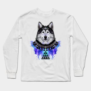 Akbash Mage Watercolor Dog Long Sleeve T-Shirt